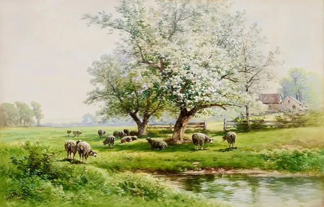Le verger en fleurs