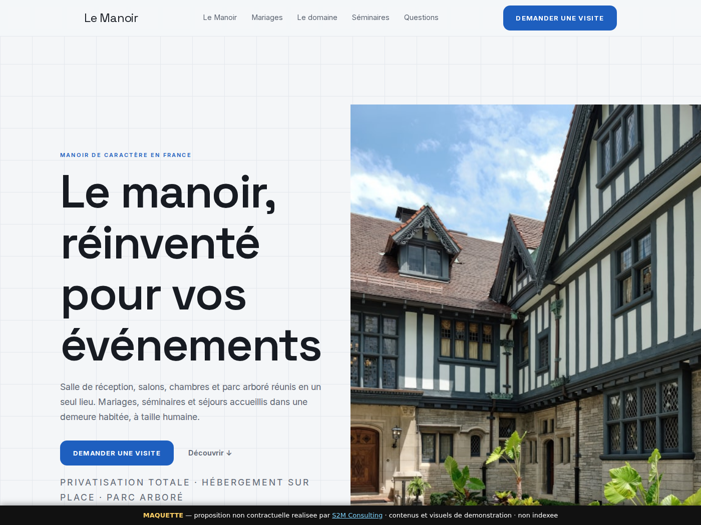 Aperçu Studio Manoir