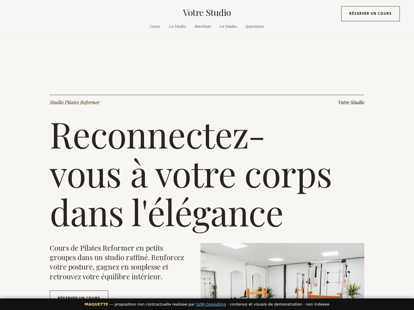Aperçu Élégance Épurée
